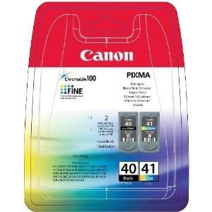 Image of Canon Original CL-41 and PG-40 Ink Cartridge Combo Pack