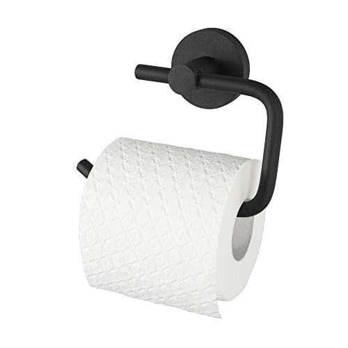 Image of Haceka "Kosmos Toilet Roll Holder, Black