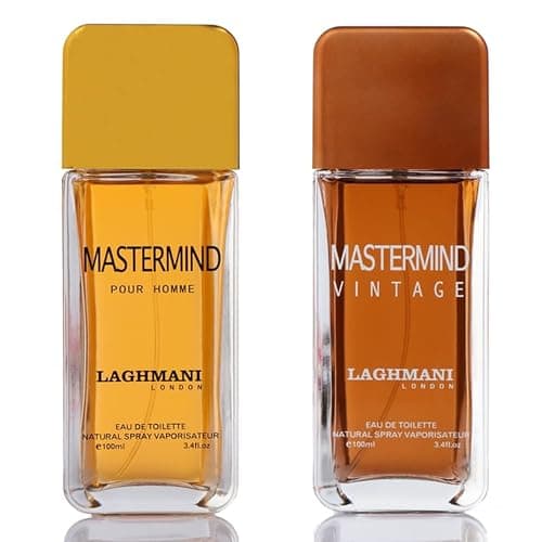 Image of Katsy Style Men’s Eau de Toilette – Vintage & Pour Homme Fragrances | 100ml Each | Long-Lasting EDT with Spicy, Citrus, Woody & Oriental Notes | Gift Set for Him