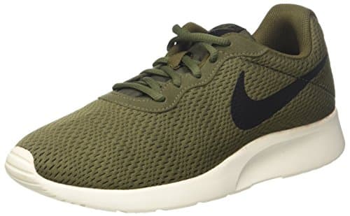 Image of Nike Tanjun Se, Men's Gymnastics Shoes, Green (Cargo Khaki/black/sail), 11 UK (46 EU)