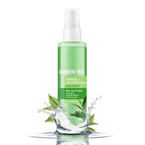 Image of Clarifying & Pore Minimizing Green Tea Face Toner – 150ml | Alcohol-Free Toner for Hydrating & Refreshing Skin | Suitable for All Skin Types