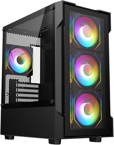 Image of Gaming PC Desktop Intel i7-8700K | NVIDIA RTX 3050 6GB | 16GB/32GB RAM | 500GB SSD 1TB HDD | High Performance Computer Windows 11. (Intel Core i7 8700, 16, GB)