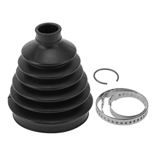 Image of A ABSOPRO CV Joint Boot Kit No.6R0498203A W/Clamps Constant Velocity Joint Boot for Volkswagen Jetta 19-23 for Volkswagen Jetta GLI 19-23 Rubber Strong Durable