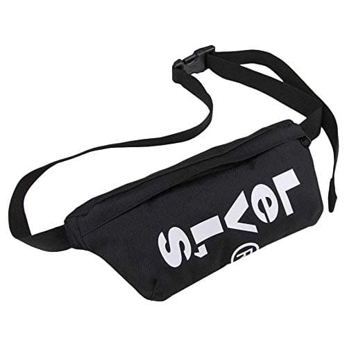 Image of LEVIS FOOTWEAR AND ACCESSORIES Small Banana Sling - Wordmark Unisex Adults’ Small Banana Sling - Wordmark, Black, Un