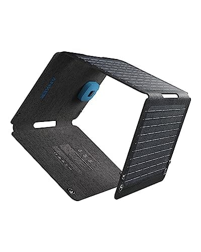 Image of Anker Solix PS30 Solar Panel, 30W Foldable Portable Solar Charger, IP65 Water and Dust Resistance, Ultra-Fast Charging, Charges 2 Devices at Once, for Camping, Hiking, and Outdoor Activities.