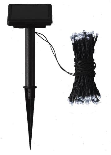 Image of Smart Solar x100 White LED Light String 11.9m