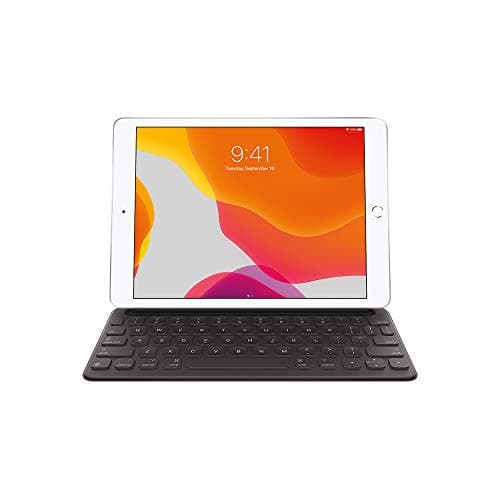Image of Apple Smart Keyboard for iPad (9th, 8th & 7th generation), iPad Air (3rd generation), 10.5-inch iPad Pro - (QWERTY US English) Black (Renewed)