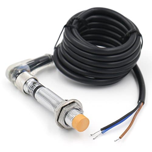 Image of Heschen M12 Inductive Proximity Sensor Switch Non-shield Type LJ12A3-4-Z/AY-G Detector 4mm 10-30 VDC 200mA PNP Normally Closed (NC) 3 wire