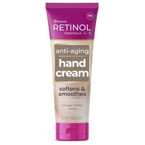 Image of LIVAURA Retinol Anti-Aging Hand Cream – The Original Retinol Brand For Younger Looking Hands –Rich, Velvety Conditions & Protects Skin, Nails & Cuticles – Vitamin A Minimizes Age’s Effect on Skin