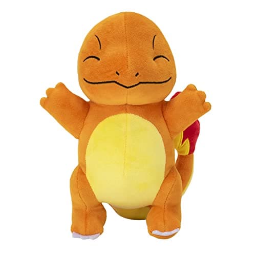 Image of POKEMON CHARMANDER PLUSH - 8-Inch Pokemon Plush - Authentic Details - Toys for Kids