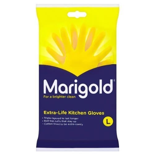 Image of Marigolds Extra Life kitchen Glove Large 1 x 3 pairs