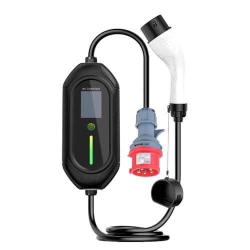 Image of evbokai 22kw Electric Car Charger 3 phase GBT Charging EV Charging Station Wallbox EVSE Charger 32A Display screen