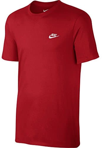 Image of Nike M NSW TEE CLUB EMBRD FTRA - T-shirt for Men, Size M, Colour Red
