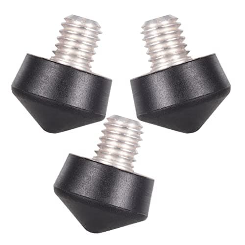 Image of Pack of 3 Universal Anti-slip 3/8 Inch Tripod Monopod Rubber Foot Spike for Andoer Benro Gitzo Manfrotto Tripod Monopod