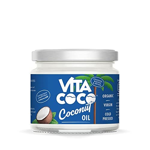 Image of Vita Coco Organic Coconut Oil 250 ml, Extra Virgin, Gluten Free, Use as Cooking Oil, Skin Moisturiser or Hair Shampoo