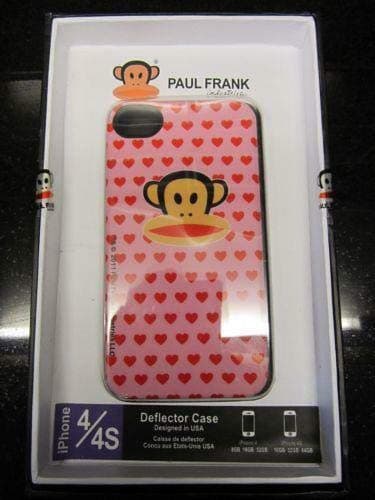Image of DIXIETREE Replacement Hearts Paul Frank Iphone 4/4S Hard Protective Deflector Case Cover Uncommon Rare