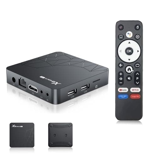 Image of Android TV Box 14.0 Media Player, RK3518 Quad Core Android Box 4K HDR, 8K Video Decoding, Dual Band WiFi 6 Compatible, Bluetooth 5.0, HDMI 2.0b, 2GB RAM 16GB ROM Streaming Device