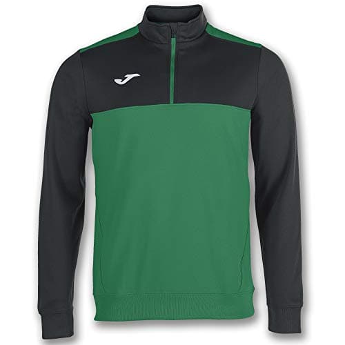 Image of Joma Men's Winner Sweatshirt, Green/Black, M