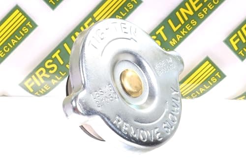 Image of First Line FRC67 Radiator Cap, silver|blue