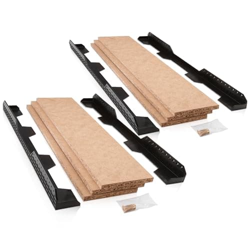 Image of Loft Ledge raised storage boarding truss shelf thick insulation kit by loftleg Shelf Attic Storage Solution for Clothes, Boxes and Household Items (Pack of 2)