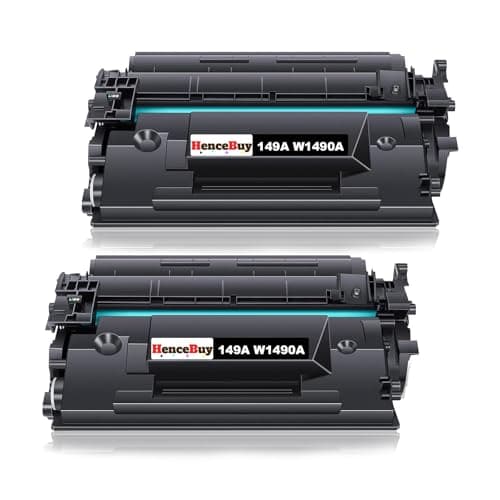 Image of HenceBuy (With Chip 149A Black Toner Cartridge Compatible for HP 149A W1490A 149X W1490X for HP LaserJet Pro 4002dw 4002dn 4002 dw MFP 4102fdw 4102dw 4102fdn 4102 fdw Laser Printer (2 Pack)