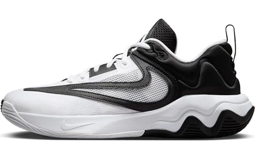 Image of NIKE Giannis Immortality 3 Three Quarters TallMan, White Black, 6 UK