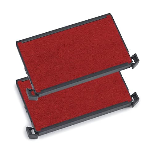 Image of Trodat Replacement Ink Pads 6/4926 - Pack of 2 - Red Ink - for the Printy 4926, 4726 and 4926 Typo