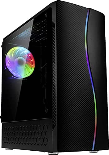 Image of KOLINK Inspire K5 Midi Tower, PC Case ATX PC Case, Computer Case, Computer Case Gaming, PC Case Water Cooling, Computer Case, PC Case Black, PC Case ATX, Black