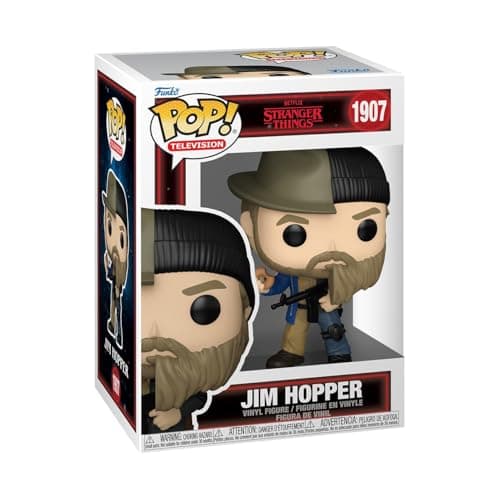 Image of Funko POP! TV: Stranger Things - Jim Hopper - Split - Collectable Vinyl Figure - Gift Idea - Official Merchandise - Toys For Kids & Adults - Model Figure for Collectors and Display