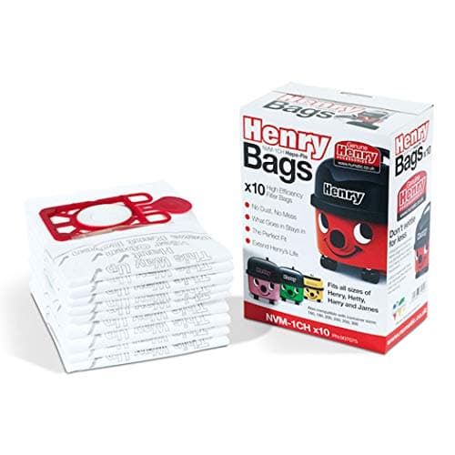 Image of Numatic NVM-1CH Numatic Henry and James Cleaner Bags, Pack of 10