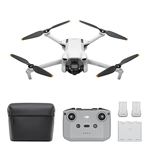 Image of DJI Mini 3 Fly More Combo – Lightweight and Foldable Mini Camera Drone with 4K HDR Video, 38-min Flight Time, True Vertical Shooting, and Intelligent Features