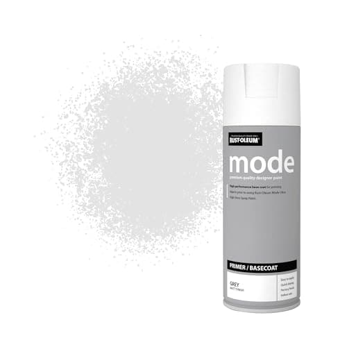 Image of Rust-Oleum 400ml Mode Spray Paint Aerosol Primer - Grey