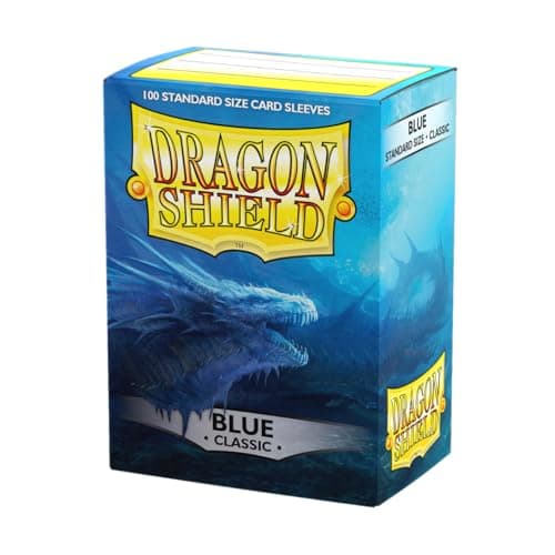 Image of Dragon Shield Sleeves - BLUE - Standard Size Deck Protectors (100 ct) Arcane Tinmen