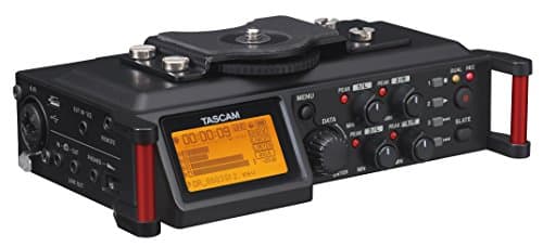 Image of Tascam DR-70D – 4-channel audio recorder for DSLR cameras