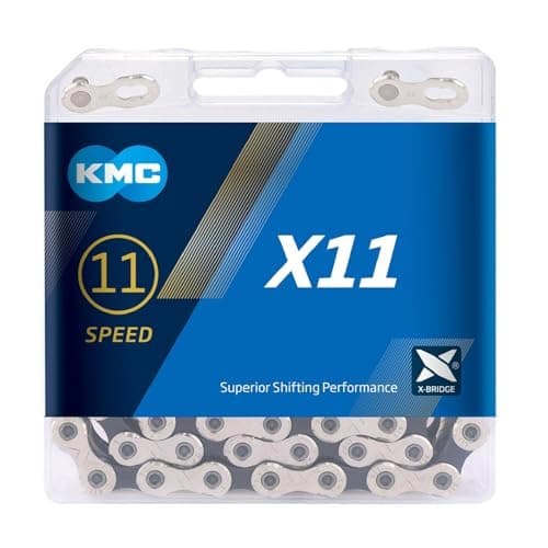 Image of KMC X11 11 Speed Chain, Silver/Black, 118 Link