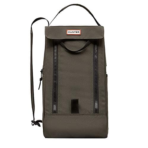 Image of Hunter Original Short Boot Bag Dark Olive One Size