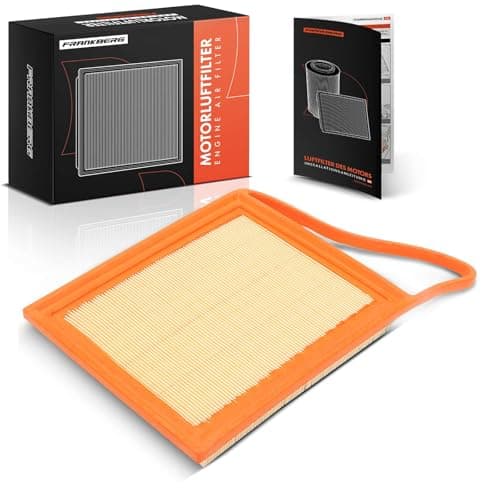 Image of Frankberg Engine Air Filter Compatible with C3 II SC C4 II B7 NC C5 III RD DS3 SA Jumpy VF7 Scudo Bus 270 272 207 CC WD 208 I CA CC 308 I 4A 4C 5008 I Van 0U Replace# 11123210019