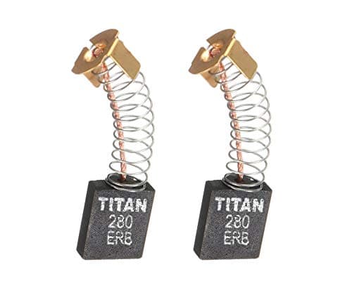 Image of LAZER ELECTRICS Motor Carbon Brushes Pair for Titan TTB280DRH Breakers (6 x 16 x 16mm)