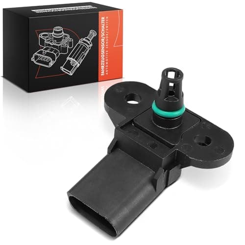 Image of Frankberg 1x Intake Manifold Pressure Sensor Compatible with Polo 6C1 6R1 1.2L 2009-2010 Polo 6N2 1.0L 1999-2001 Polo 9A 9N 1.2L 2001-2009 P.a.s.s.a.t 3C2 1.6L 2005-2010 Replace# 7472353