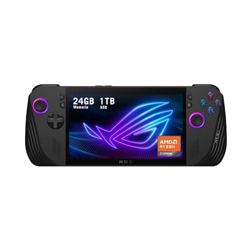 Image of ASUS ROG Ally X 2024/RC72LA-NH007W/AMD Ryzen Z1 Extreme/24GB RAM/1TB SSD/Windows 11/Touchscreen/Black/Includes 3 Months Game Pass Trial