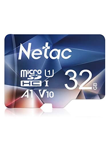 Image of Netac 32GB MicroSDHC Memory Card, Micro SD Card R/W up to 90/10MB/s, TF Card 4K Full HD Video Recording, UHS-I, C10, U1, A1, V10, for Camera, Smartphone, Security System, Drone, Dash Cam