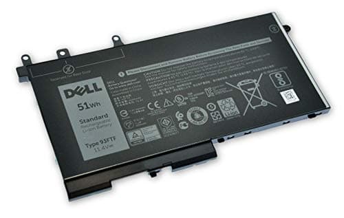 Image of Dell Latitude 5280 5288 E5480 E5580 E5490 3 Cell 51WHr Battery D4CMT 93FTF DJWGP 451-BBZT