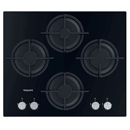Image of Hotpoint HGS 61S BK 60cm 4 Burner Gas Hob - Black