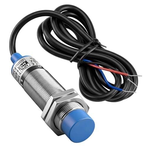 Image of Heschen M18 Inductive Proximity Sensor Switch Non-shield Type LJ18A3-8-Z/BX Detector 8mm 10-30VDC 200mA NPN Normally Open(NO) 3 Wire