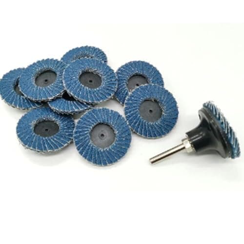 Image of 20PCS Zirconium Flap Discs - 2" & 3" Angle Grinding Sanding Discs, Grit 40/60/80/120 for Metal, Wood & Stone(75mm 40grit)