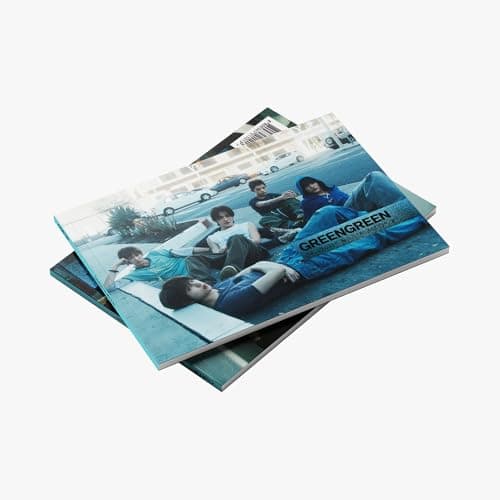 Image of Cortis : GreenGreen - (Street Version) 2nd EP Album CD-R+Sleeve+Photobook+Magnet+Sticker+Scratch Card+Photocard