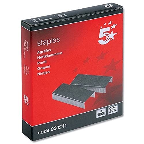 Image of 5 Star Staples 23-12 Ref 920241 [Box 1000]