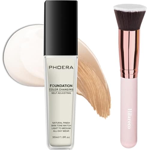 Image of PHOERA Color Changing Foundation Liquid (Medium, 1 Fl Oz (Pack of 1))