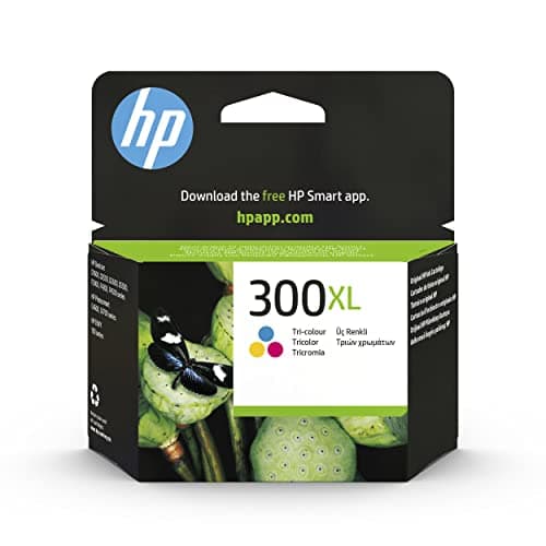 Image of HP CC644EE 300XL High Yield Original Ink Cartridge, Tri-Colour, Single Pack