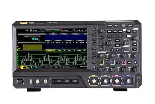 Image of RIGOL MSO5104 Mixed-Signal Oscilloscope,100MHz,100Mpts,8GSa/s,4 analog channels,16 digital channels, MSO5000-BND included